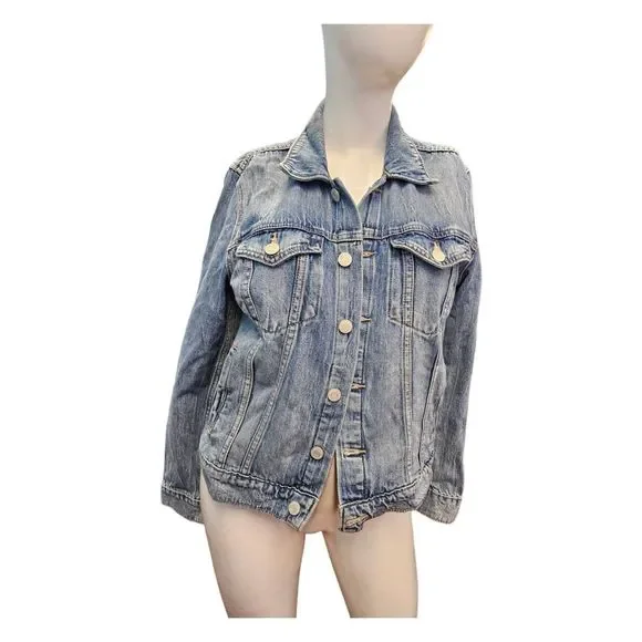 Lucky Brand Jean Jacket Women's Size Medium - Picture 5 of 12